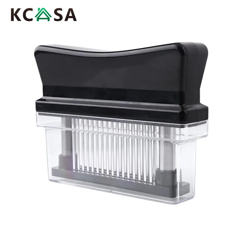 KCASA KC-MH06 Нержавеющая сталь 48-лезвие Loose Мясорубка стейк мясо-тендерщик игла для мяса говядины bbq кухонные инструменты для выпечки