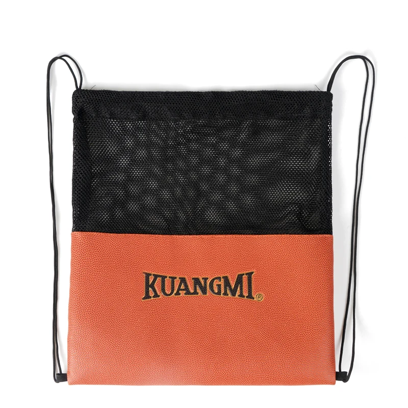 Kuangmi баскетбол сумка для хранения Спорт мяч футбол рюкзак для волейбола сумки круглый форма регулируемый плечевой ремень