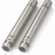 Пара Samson c02 маленький мембранный конденсаторный микрофон пианино ударные стерео музыка pick up микрофон карандаш Тип для записи