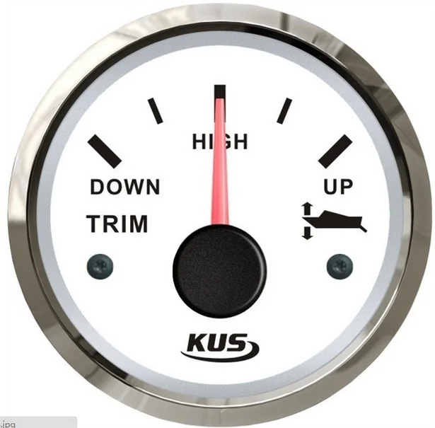 

2" 52mm trim gauge trim meter 12V 24V DOWN-UP KY09103 with backlight