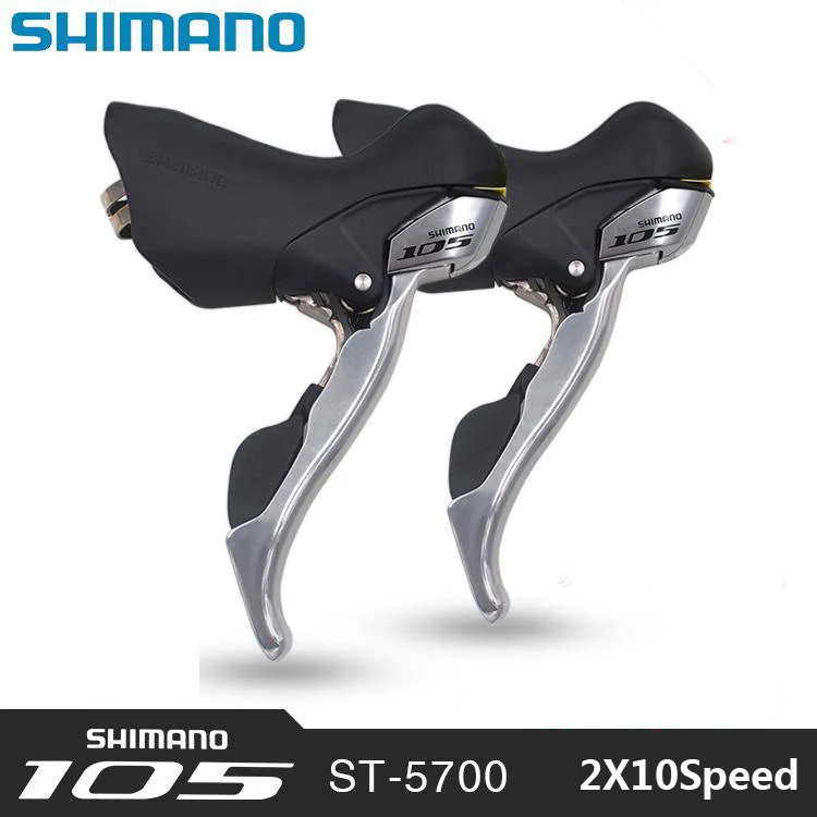 

shimano 105 ST-5700 2 x 10 speed Brake / Shift Bike Dual-Control Lever - 1 Pair