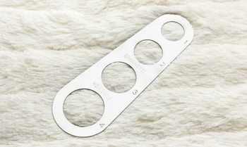 

Free Shipping+Wholesale Stainless Steel Spaghetti Measures Tool Kitchen Gadget Portion Control Noodles Measurer,200pcs/lot