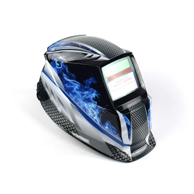 Large window Solar automatic photoelectric welding mask head-mounted welding cap argon arc welding helmet anti-UV infrared glare Large window Solar automatic photoelectric welding mask head-mounted welding cap argon arc welding helmet anti-UV infrared glare