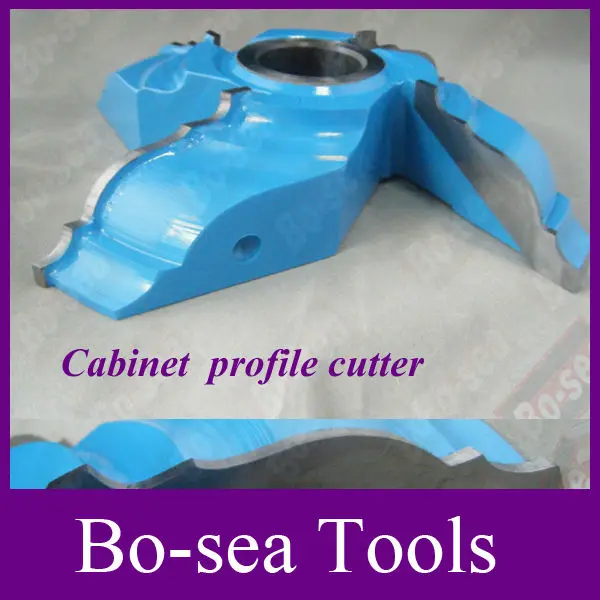 

High Quality Cabinet or Bookshelf Cutter Tungsten Carbide Blade, body 45#steel Profile Cutter for Woodworking bo-sea