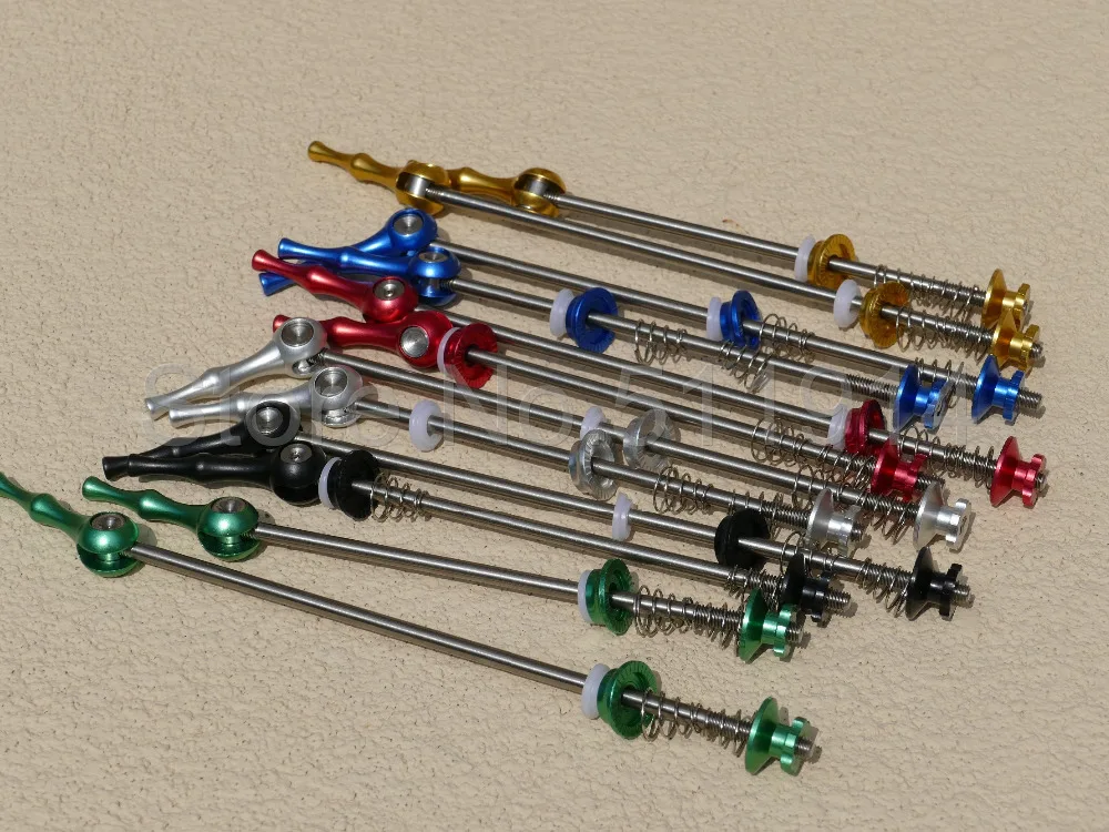 

Brand New Bike Titanium Quick Release Skewer For MTB / Road Wheel Titanium Lightest Quick-Release