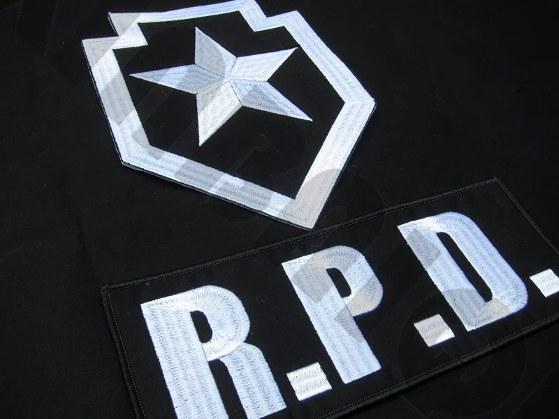 Embroidery Umbrella R.P.D. Star Big Back Of The Body patch One set