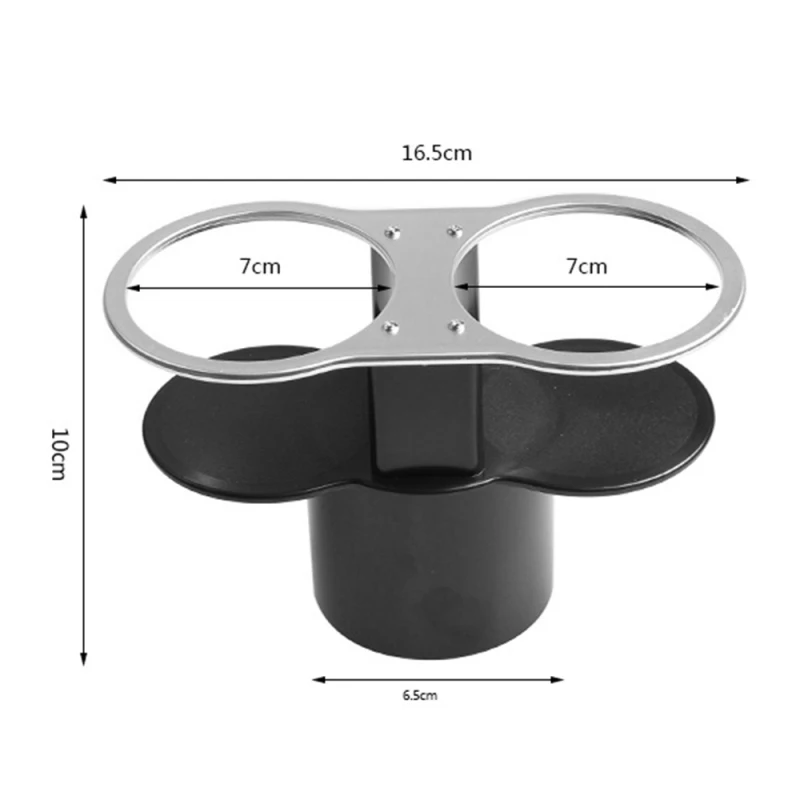 Car Drink Holder Double Bottle Holes Car Mount Cup Holder Auto Supplies Auto Interior Accessories In The Car Coasters
