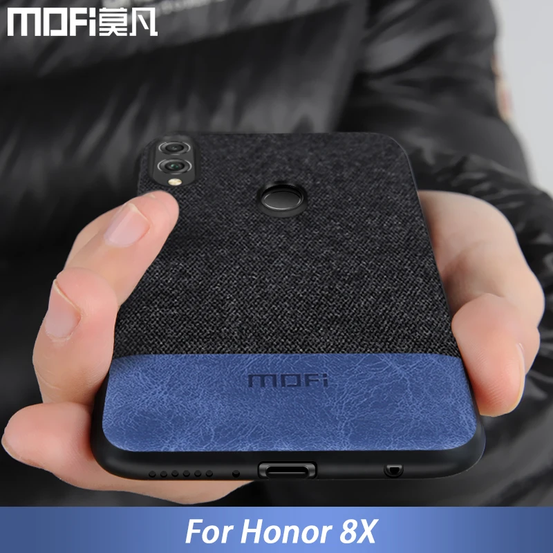 Goedkoop Voor Huawei honor 8x case cover honor 8x back cover stof siliconen beschermhoes capas MOFi originele honor 8x max case