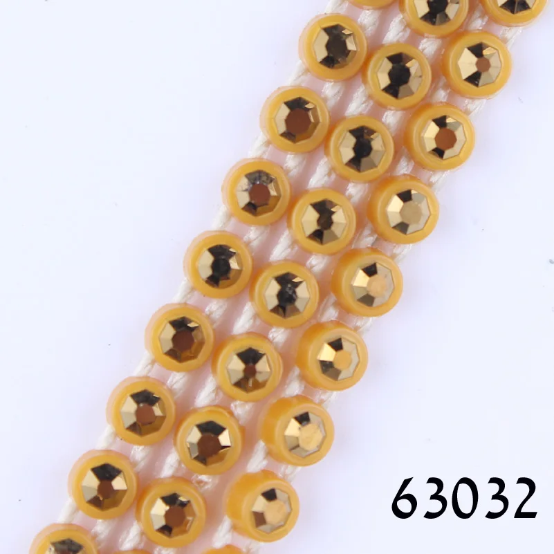 

Taidian Plastic Rhinestone banding SS6 For Native Beaded Earring 10yards