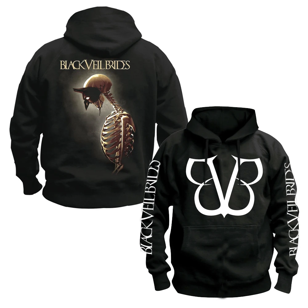 Черная вуалевая Толстовка bloodhof BVB для невест черная хлопковая толстовка с