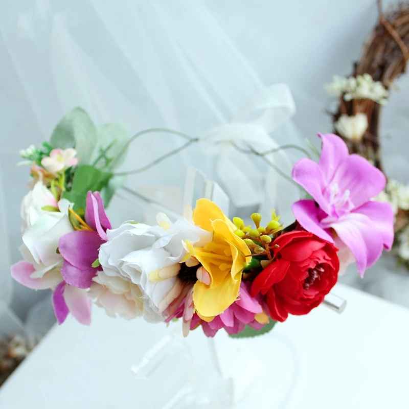 

HIYONG Fashion Hairbands Womens Hair Accessories Flower Crown Wedding Bridal Head Band Kids Princess Headdress