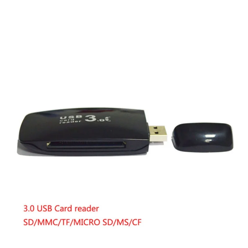 USB 3,0 Все в 1 флэш-памяти кард-ридер адаптер для SD SDHC MMC Micro TF/CF/XD для Windows Mac OS Linux