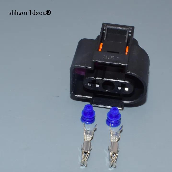 Shhworldsea 1J0973202 для VW Golf MK5 MK6 Jetta Passat Tiguan Audi A4 A6 Q5 R8 TT 2 контактный штекер шайба Жидкость