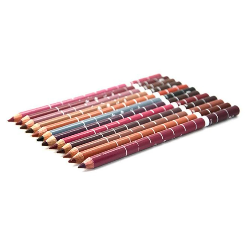 GAM-BELLE Водостойкий карандаш для губ 15 см 28 цветов женский Профессиональный стойкий карандаш для губ 1 шт