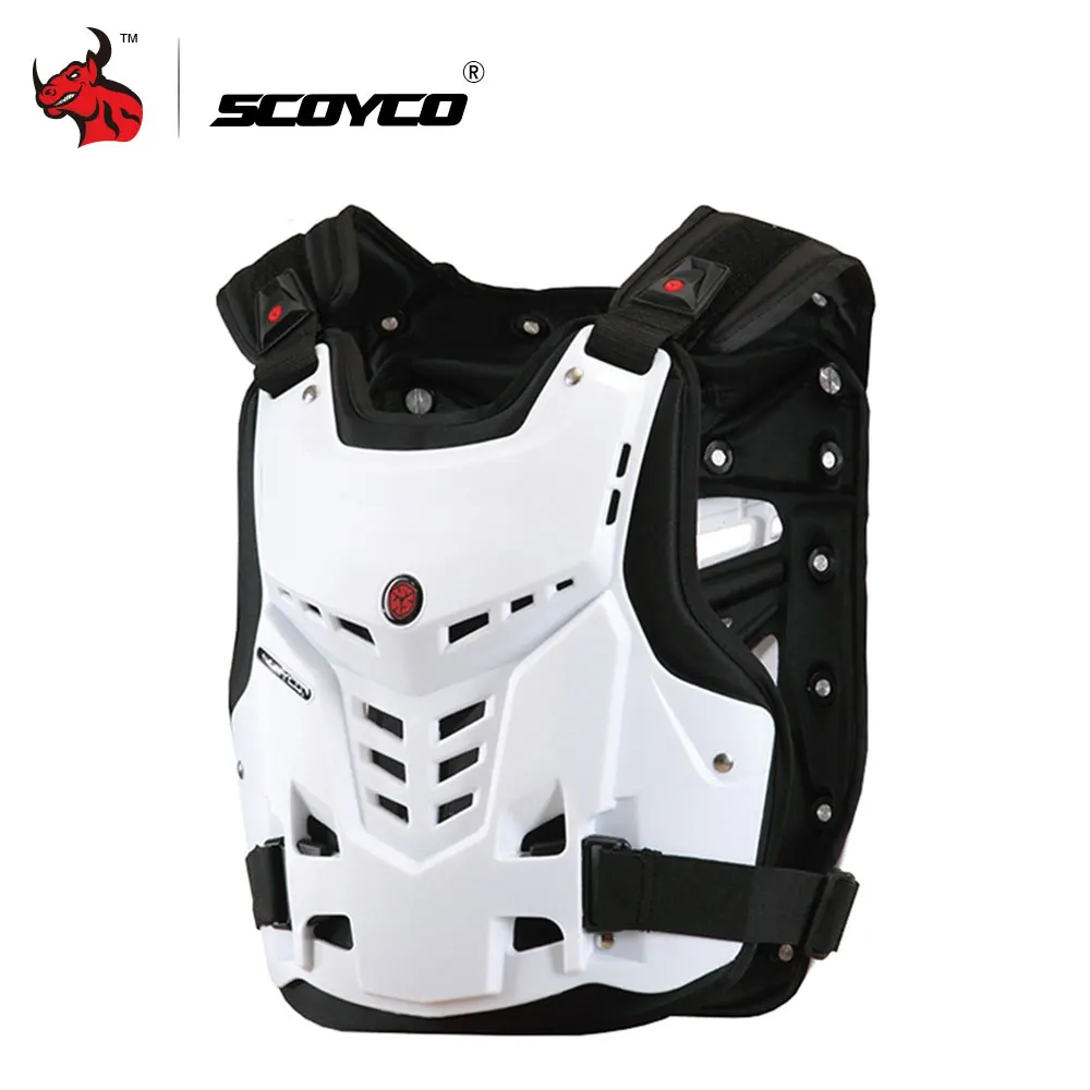 

SCOYCO Motorcycle Jacket Protective Gear Motorcycle Armor Moto Riding Chest Back Protector Armor Motocross Off-Road Racing Vest