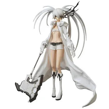 

30cm Anime Figures Black Rock Shooter PVC Action Figure Black Rock&White Rock Joint movable Model Doll Collection Toys Gift