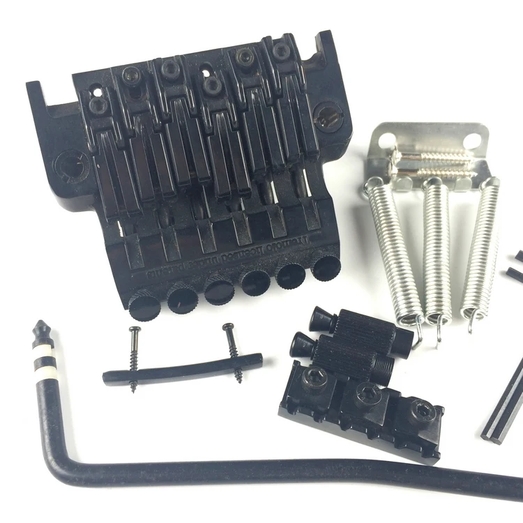 

Black guitar shake the bridge Upright type hanging strings Electric guitar tremolo system vibrato, pull string kits
