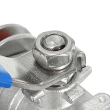 1/2 Безшовный шаровой клапан из нержавеющей стали для домашнего пивоварения, чайник, горшок, полезный UK