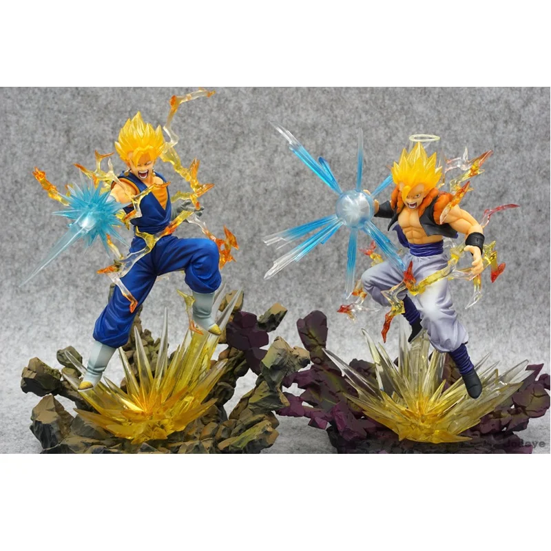 Горячая аниме Dragon Ball Z Вегета Сон Гоку Fusion Gogeta Super Saiyan Fierce batch Com фигурка F ZERO кукла
