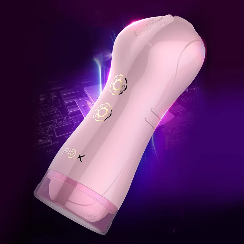 Секс мужской мастурбатор Hands Free Авто Телескопический сексуальный моан
