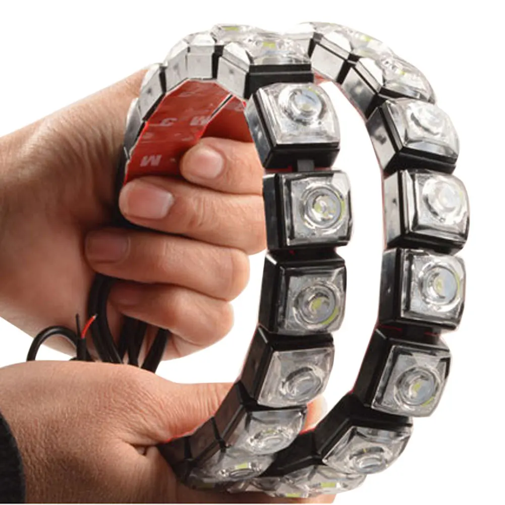 Светодиодная лента 0 5 Вт DC12V 6000 К 6Led/8Led/10Led/12Led/14Led 17/45 см дневное ходовое освещение