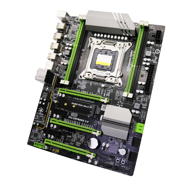 Материнская плата Ongy X79 6M LGA 2011 DDR3 i7 32 Гб ATX SATA3.0|Материнские платы| |