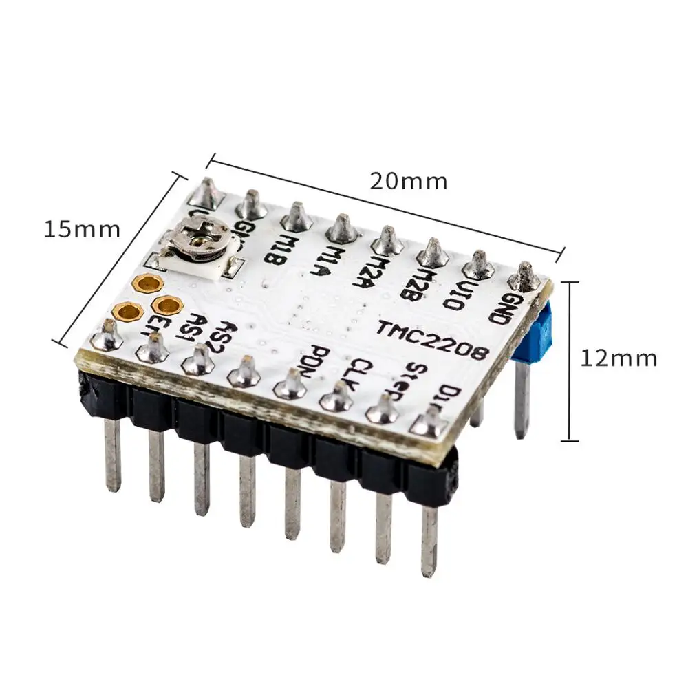 Geeetech 5 шт./PackTMC2208 шаговый демпфер мотор драйвер аксессуар для принадлежности