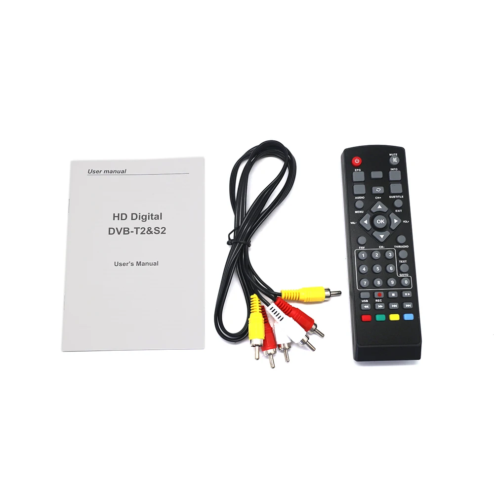 Vmade DVB T2 S2 8902 HD цифровой наземный спутниковый ТВ приемник H.264 1080 p Поддержка Dolby AC3