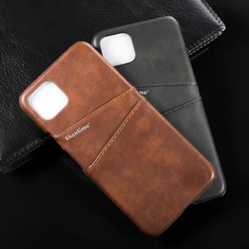Роскошный Винтажный чехол из искусственной кожи для телефона Google Pixel 4 XL для Google Pixel 4 слота для карт