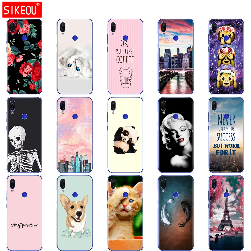 

Case Xiaomi Mi Play Cover Silicone back cover MiPlay Case Pattern Cat Coque Bag on Xiaomi Mi Play Phone Cases bumper cute Cat