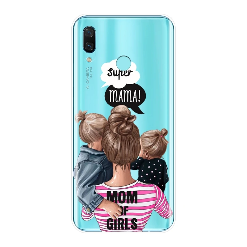 Чехол для телефона, силиконовый для huawei Nova 2i 2 Lite Plus 3 3I 3E, мягкий чехол для мамы и ребенка, для huawei Nova Smart Lite, чехол