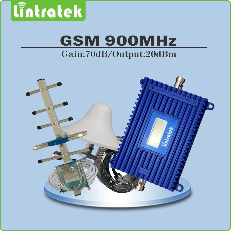 

gsm repeater 900mhz signal amplifier repetidor de sinal celular 2g 900 gsm signal booster with Yagi antenna Ceiling Antenna @8.7
