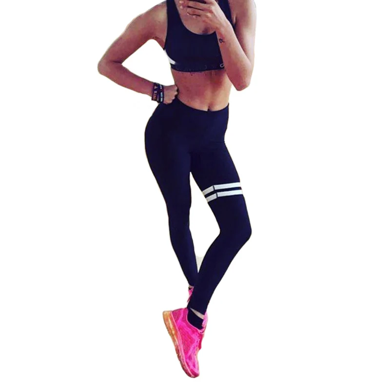Aliexpress.com : Buy Spring Sports Striped Pants Gym