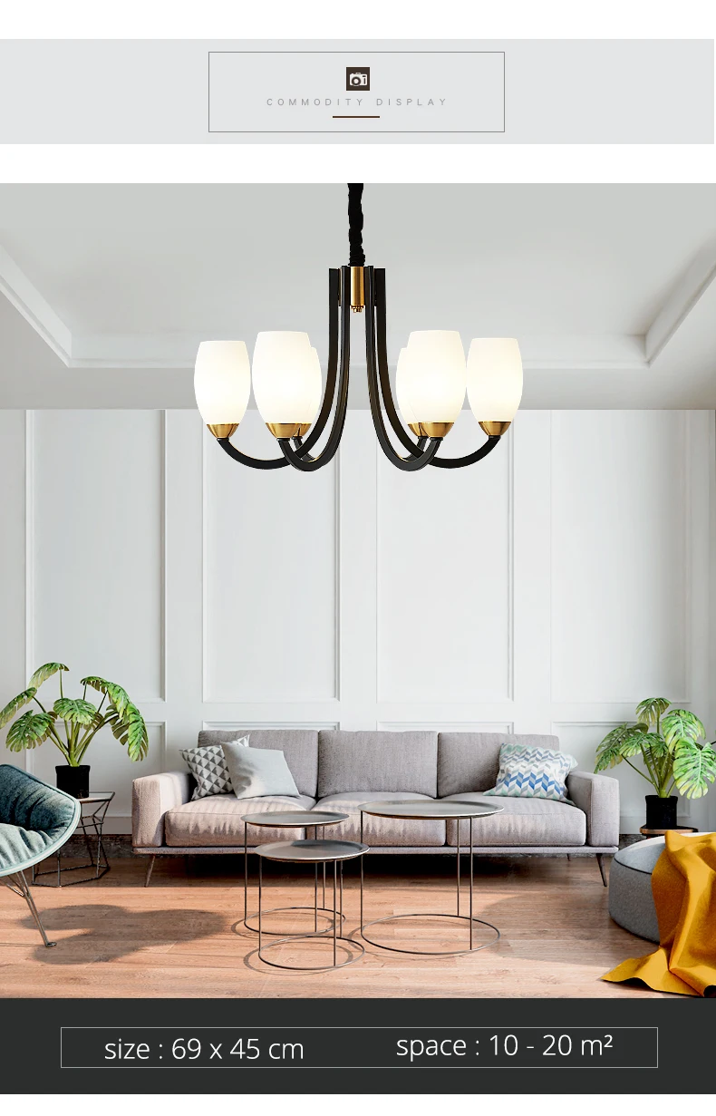 DX Modern Led Chandelier (1)