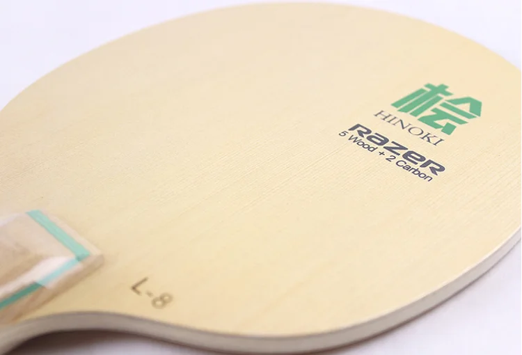 Sunflex razer L8 Новинка 2017 года настольный теннис лезвия 7 слоя древесины Углерода firber Light & Fast ракетки пинг-понг летучая мышь
