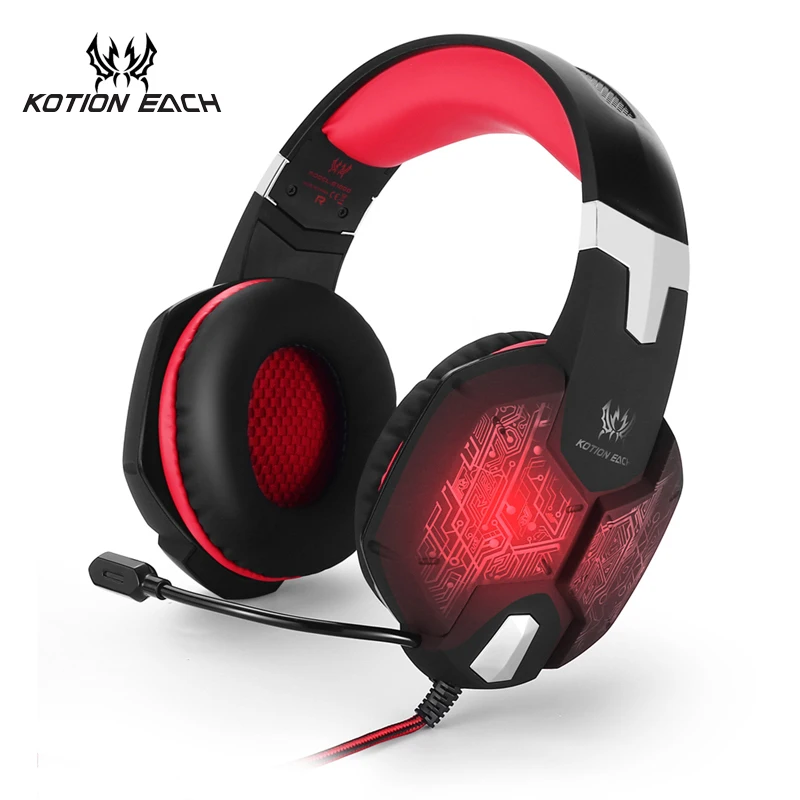 Каждый G1000 стерео Headbrand Проводная гарнитура С микрофоном игровая PC Gamer игры Headpehone