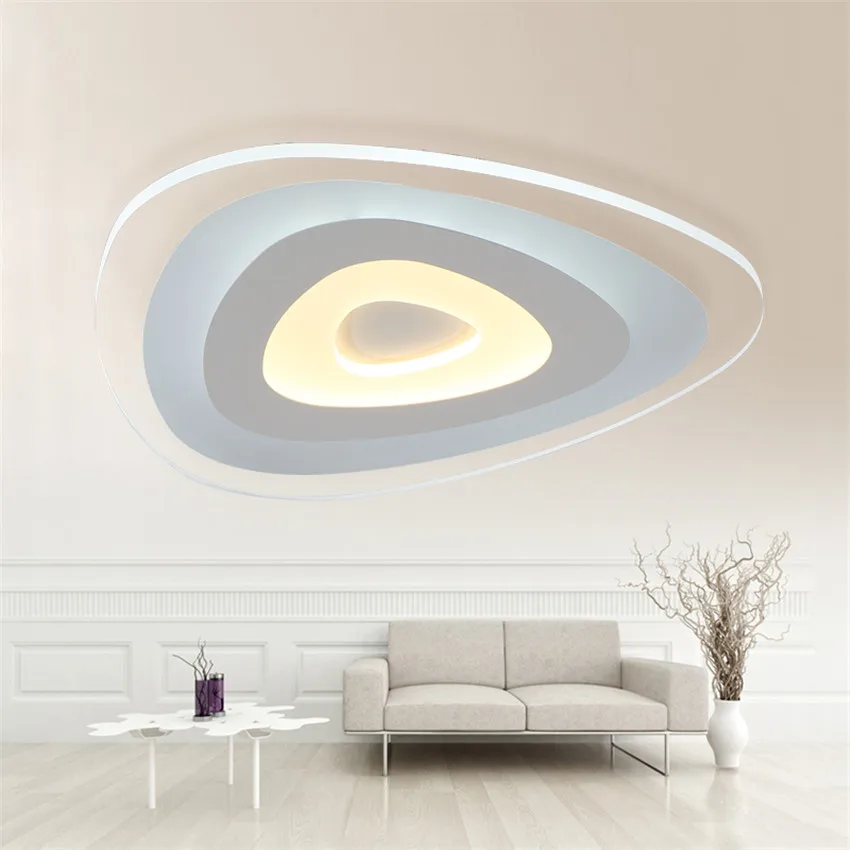 

Modern Ultrathin Led Ceiling Light, Remote Control Luminarias White Led Ceiling Lamp Kuminarias Sara Teto Lamps for Living Room