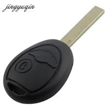 jingyuqin For BMW Mini Cooper R50 R53 Uncut Blade Blank Car Key Shell Case Remote Fob Cover