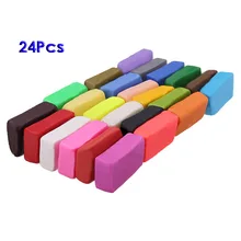 TFBC Bake Oven Arcilla Polimérica Sculpey Color Mezclado 24 Suave Modelado de Moldeo Bloque de REINO UNIDO