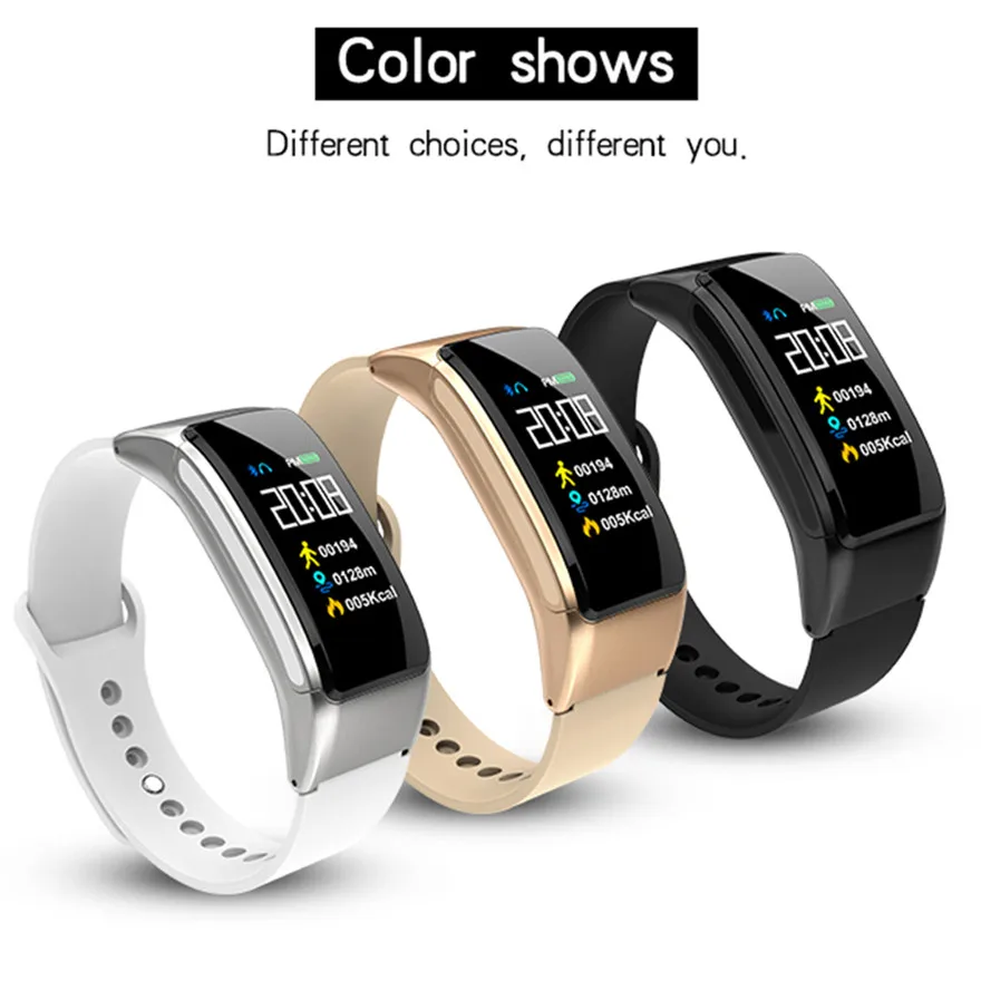 B31 Smart Bracelet with Bluetooth Headset Talk Smart Wristband Band Music Control Pedometer Sleep Monitor Smartband