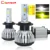 Cawanerl H1 H4 H7 H8 H9 H11 9005 9006 светодиодный лампы фар двойной Цвет 3000 К + 6000 К 72 вт 7600lm за комплект автомобиля фары противотуманные фары