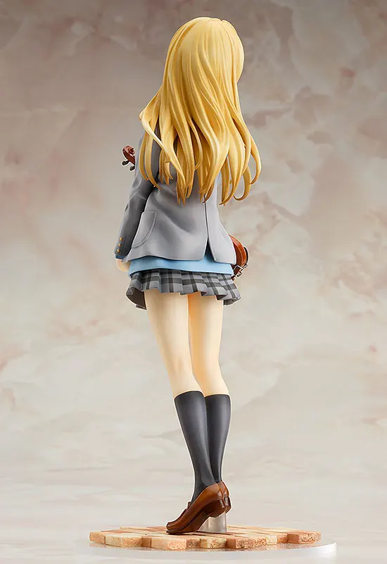 Аниме ваша лежа в апреле Miyazono Kaori 1/7 Масштаб Окрашенные ПВХ фигурка Коллекционная