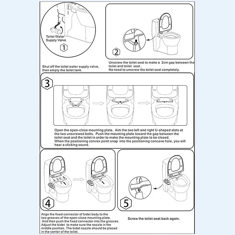 Ручные насадки к распылителям для воды гигиенический душ патрубок для биде опрыскиватель, не электрическое биде для туалета вертикальный спрей с женской очисткой