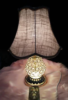 

new modle Modern design T020 LED Crystal Table Lamp for living room /bedroom bedside table lamp decorative