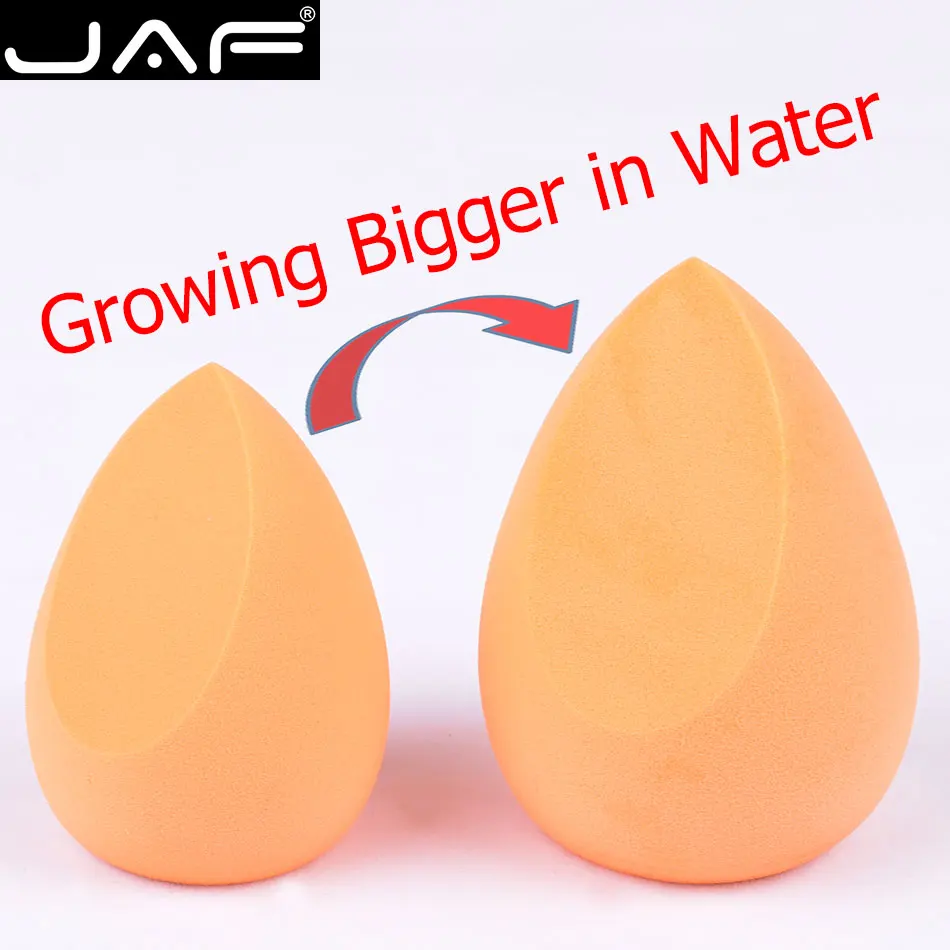 JAF Cosmetic Powder Puff Makeup Sponge Blender, Foundation Make Up Sponge for Face, Soft Miracle Complexion Concealer Makeup Egg