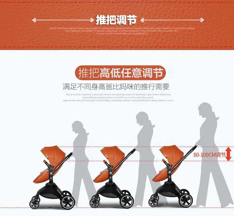 Модная Высококачественная детская коляска 3 в 1, с отдельной люлькой и портативным автокреслом, двунаправленная, сидящая или лежа