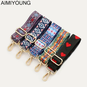

AIMIYOUNG Bag Strap Handbag Belt Wide Shoulder Bag Strap Replacement Strap Accessory Bag Part Adjustable Belt For Bag 120cm