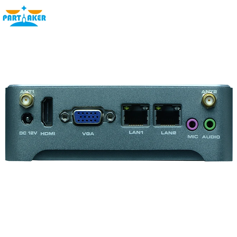 Barebone планшетный ПК J1900 мини-ПК, двойной Ethernet USB3.0 поддержка wifi 3g мини четырехъядерный Nano PC N3