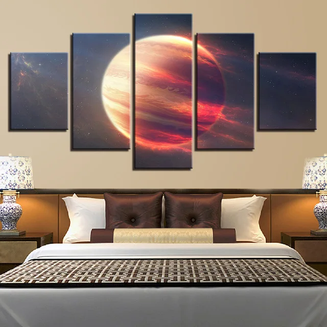 Canvas-Prints-Posters-Living-Room-Wall-Art-Abstract-Pictures-5-Pieces-Universe-Space-Mars-Planet-Paintings.jpg_640x640