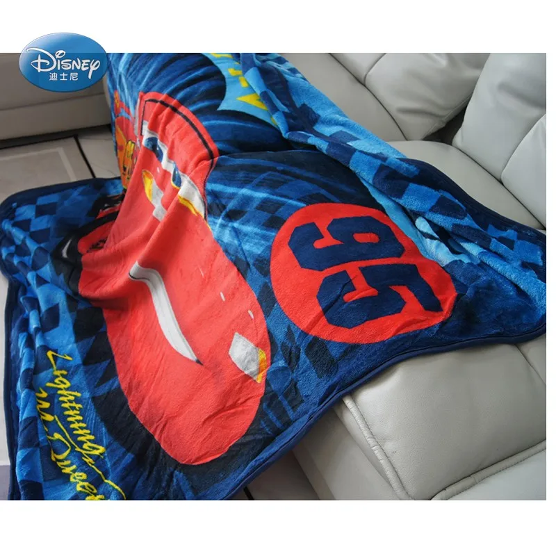 Мягкое плюшевое одеяло disney Lightning Mc queen Cars, фланелевое одеяло, простыня для детей, мальчиков, подарок на день рождения
